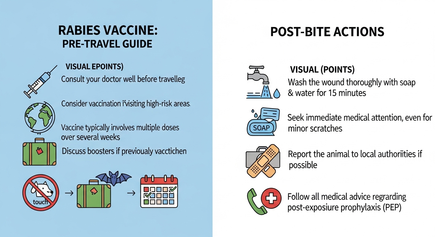 Vaksin Rabies: Panduan Pra-Perjalanan dan Tindakan Setelah Gigitan